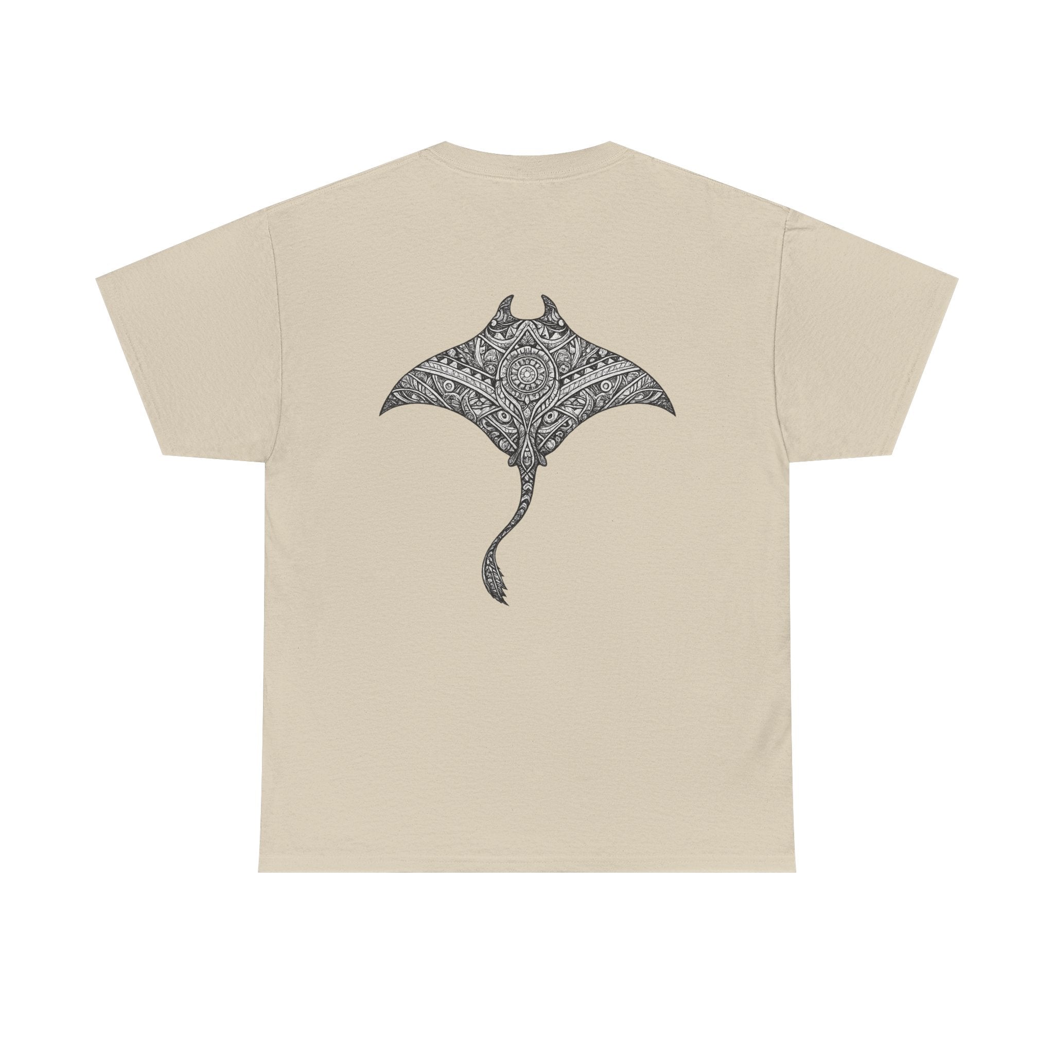 Manta Ray Mandala - "Let the Tide decide" - Graphic T Shirt