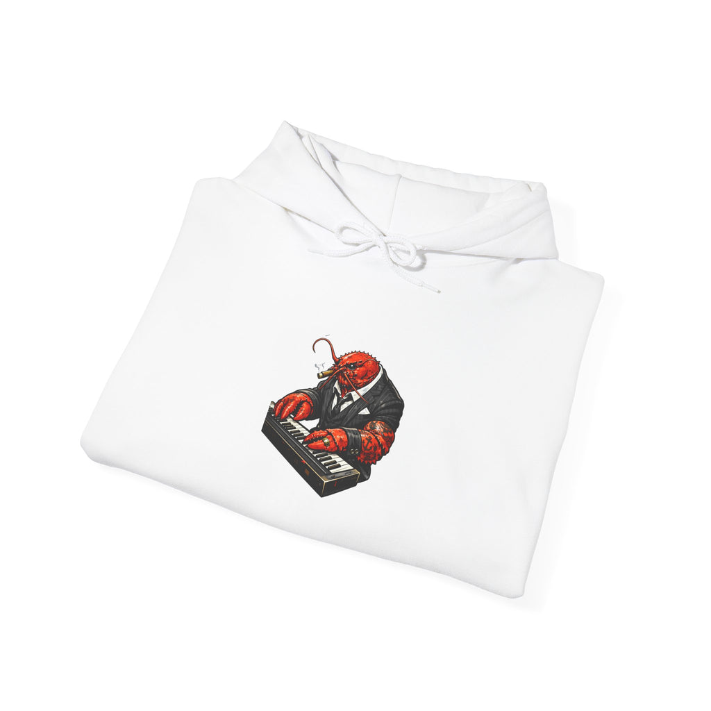 Lobster plays piano too - Graphic Hoodie