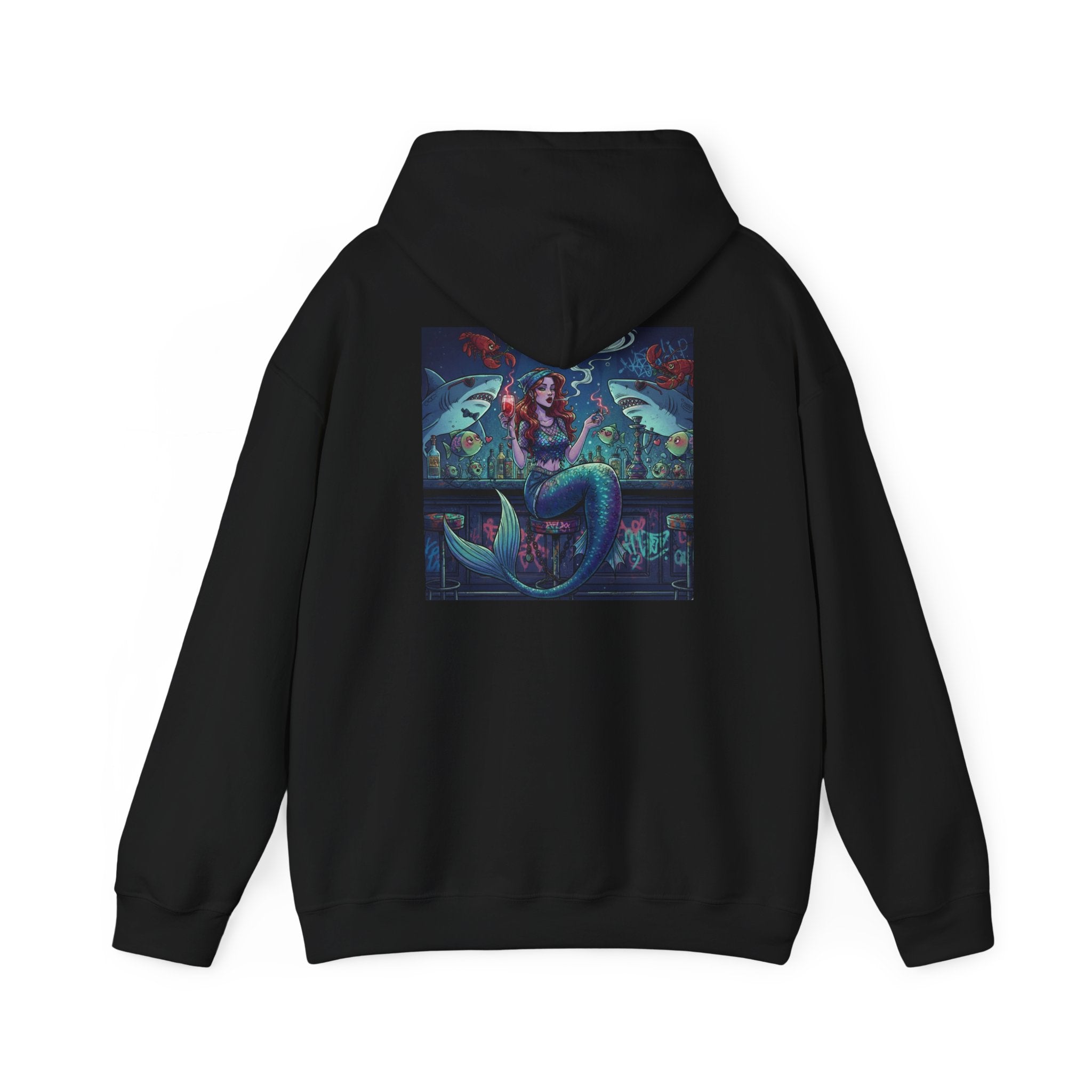 Mermaid at the bar - Graphic hoodie