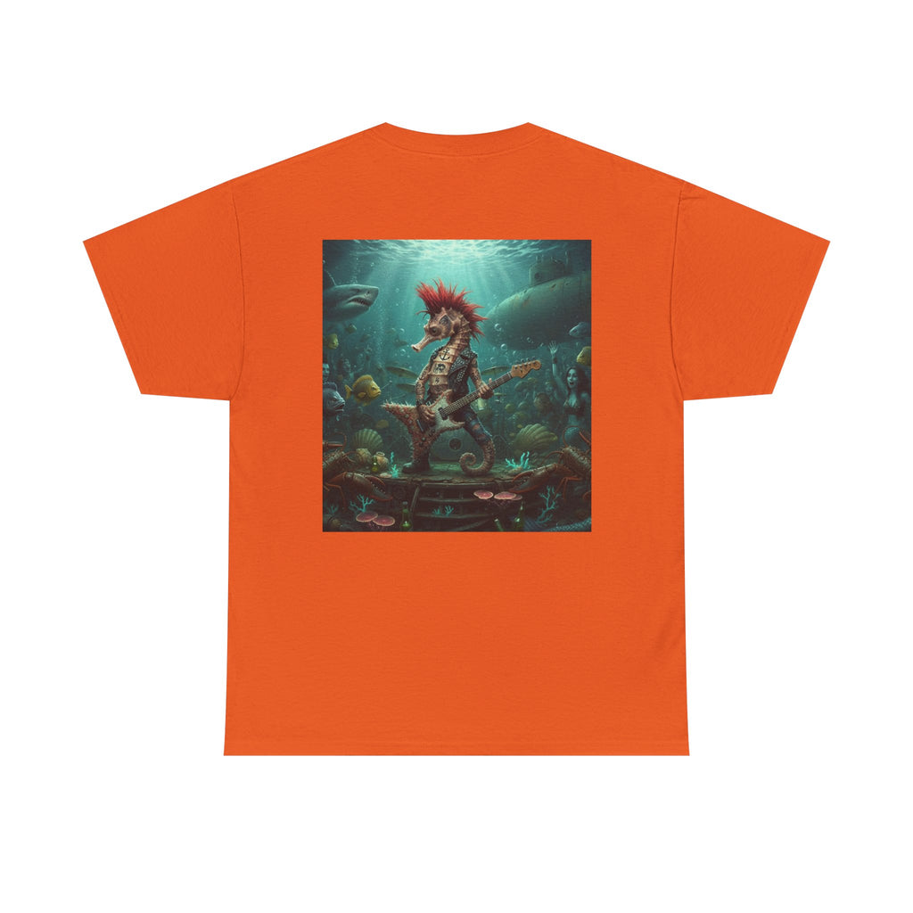Rockstar Seahorse - Graphic T -Shirt