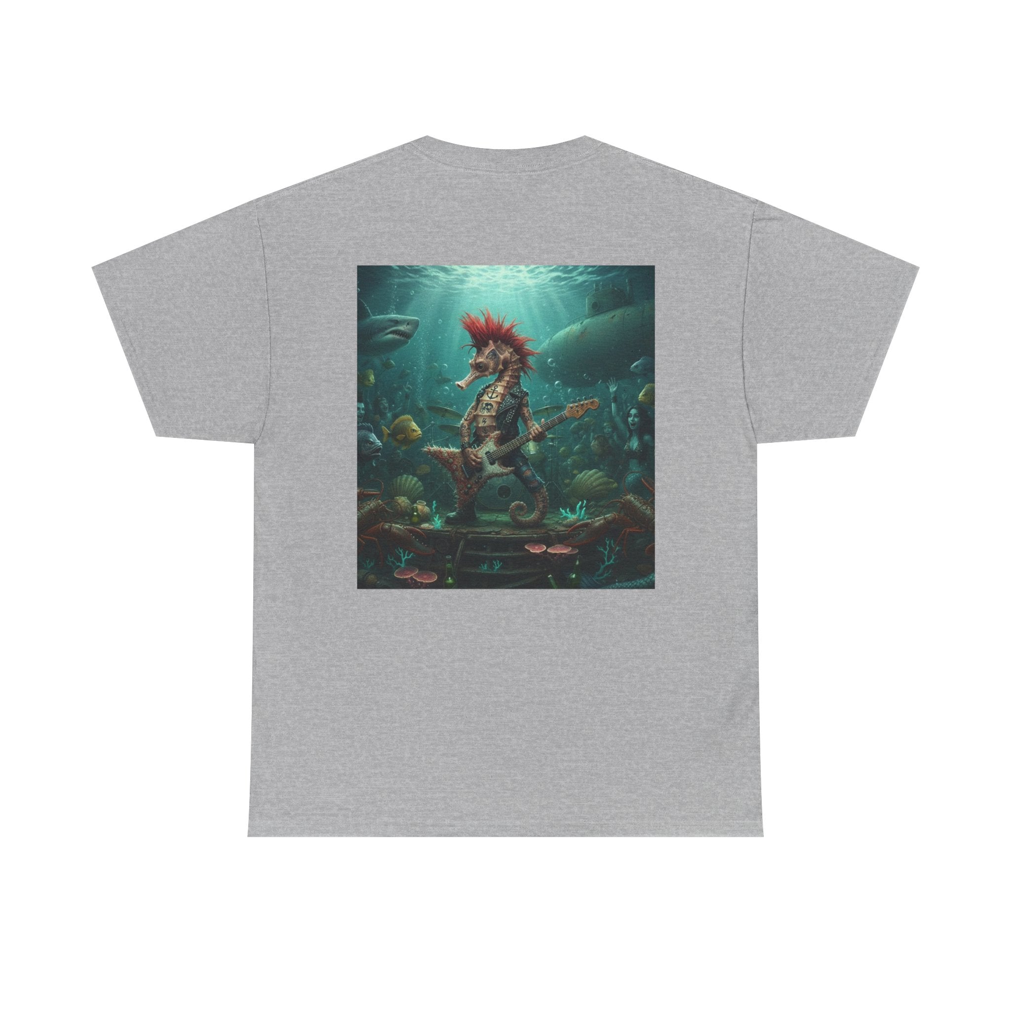 Rockstar Seahorse - Graphic T -Shirt
