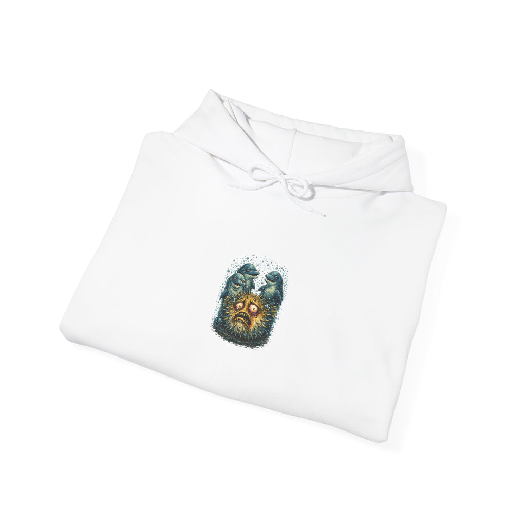 Pass the Puffer - Pufferfish Dolphin Graphic Hoodie