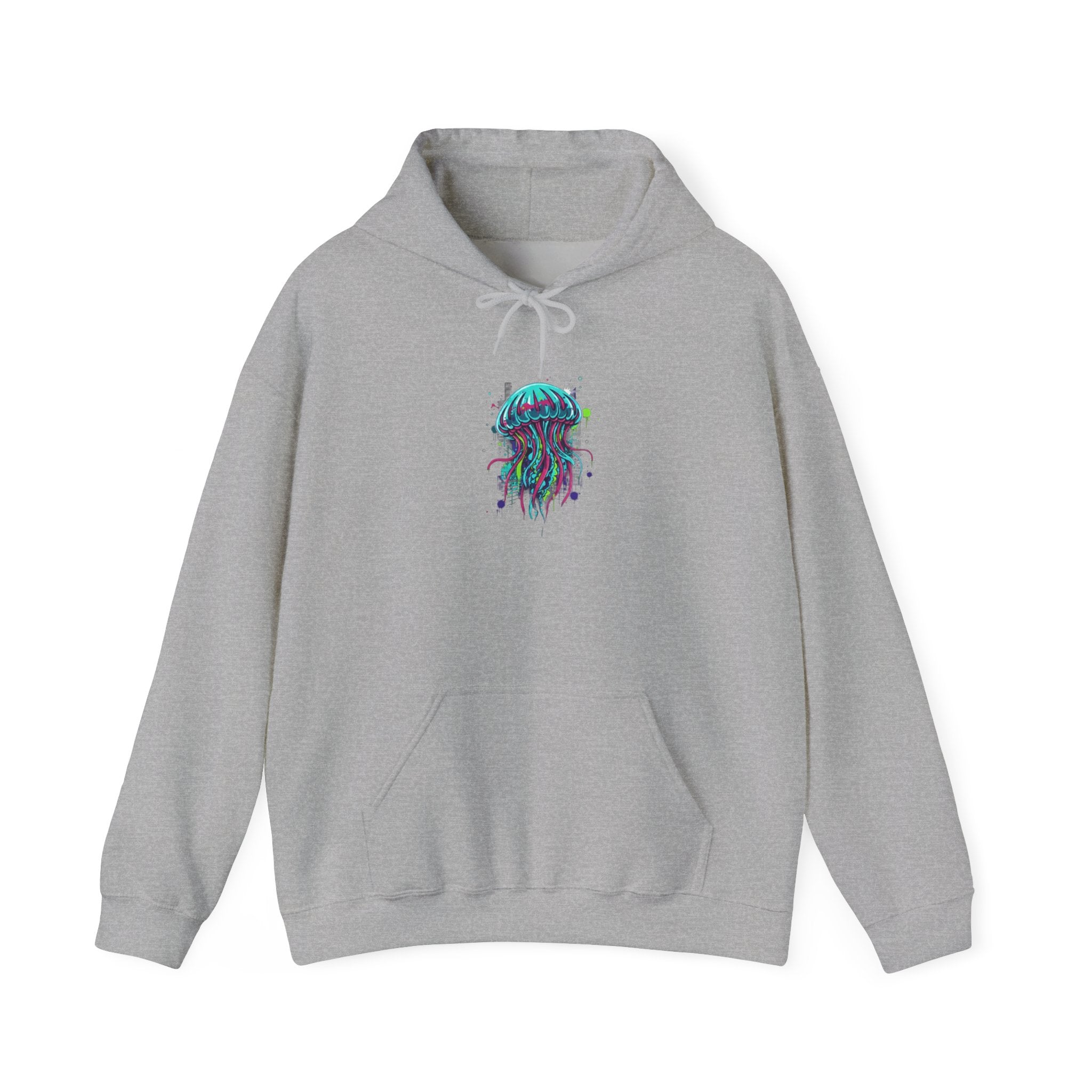 Graffiti Jellyfish - Graphic Hoodie