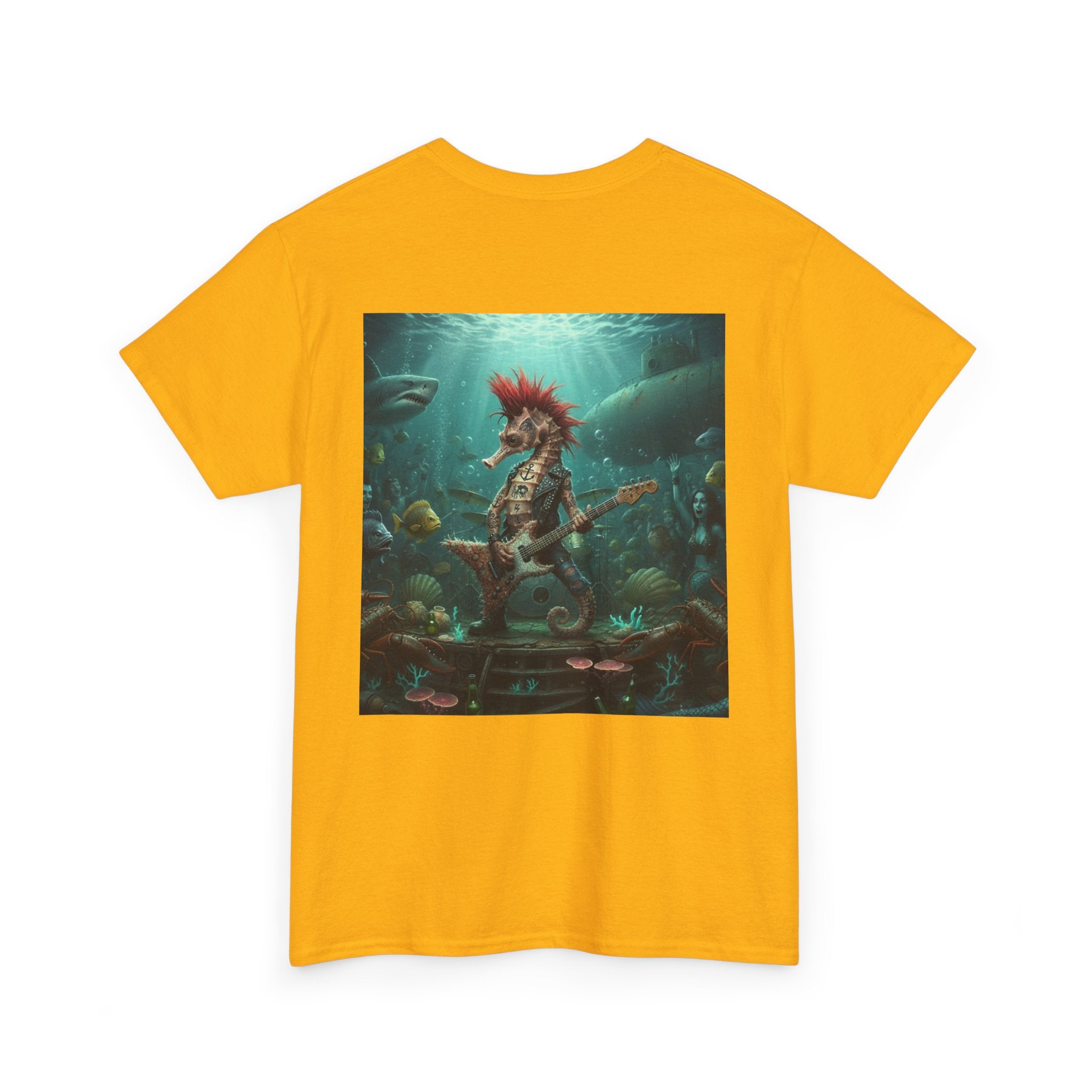 Rockstar Seahorse - Graphic T -Shirt