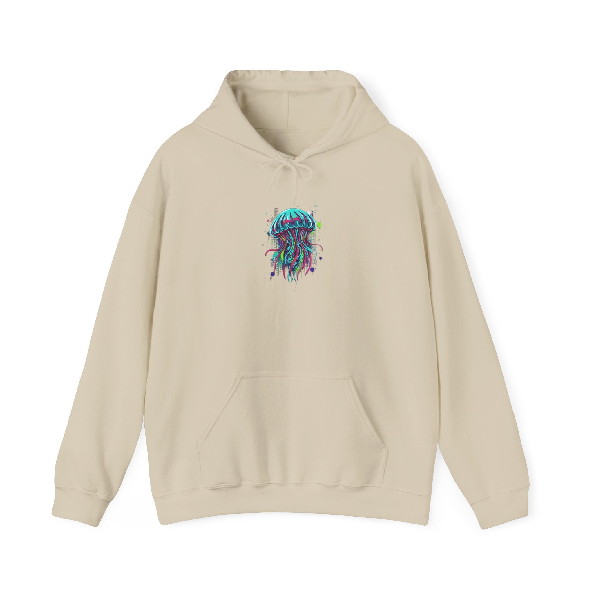 Graffiti Jellyfish - Graphic Hoodie