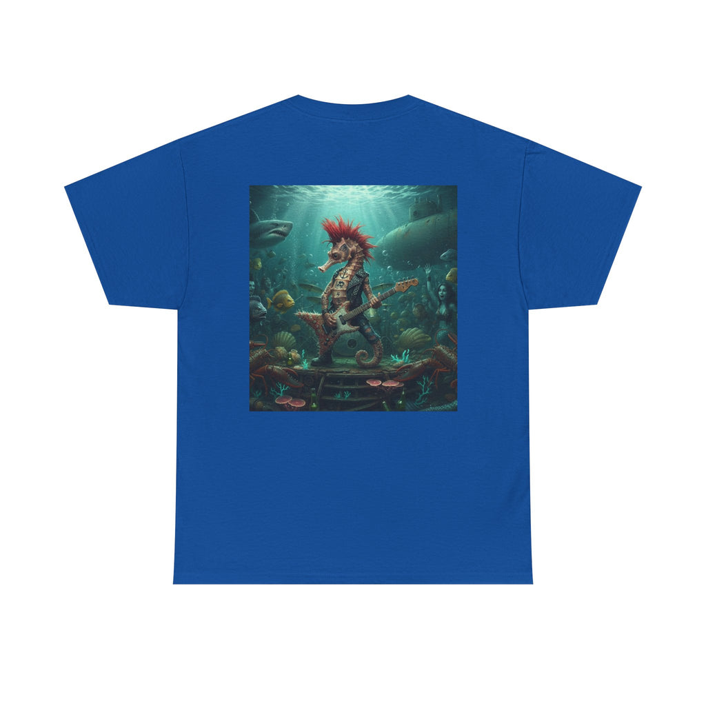 Rockstar Seahorse - Graphic T -Shirt