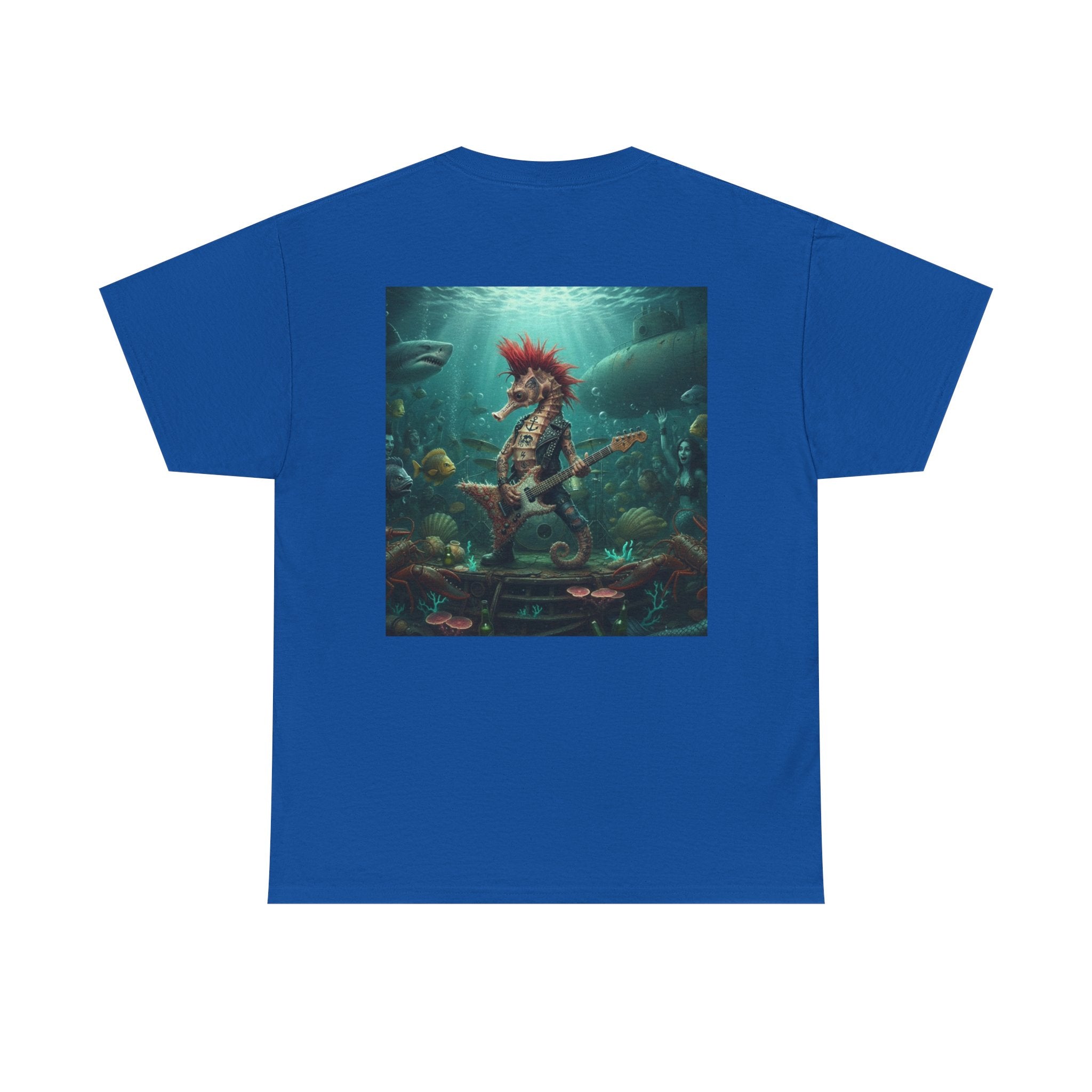 Rockstar Seahorse - Graphic T -Shirt