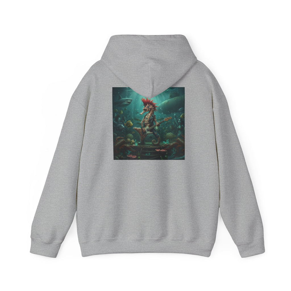 Rockstar Seahorse - Graphic Hoodie