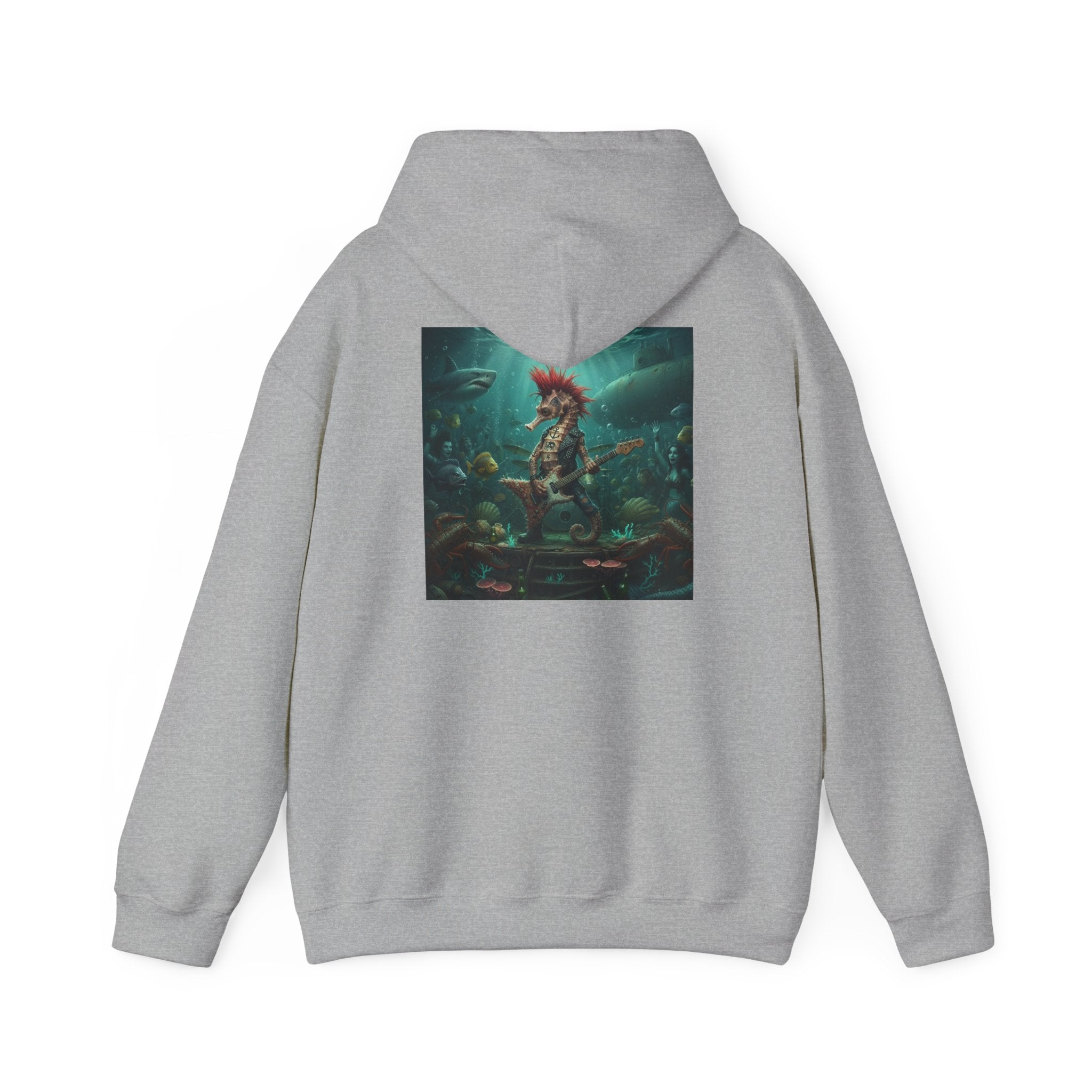 Rockstar Seahorse - Graphic Hoodie