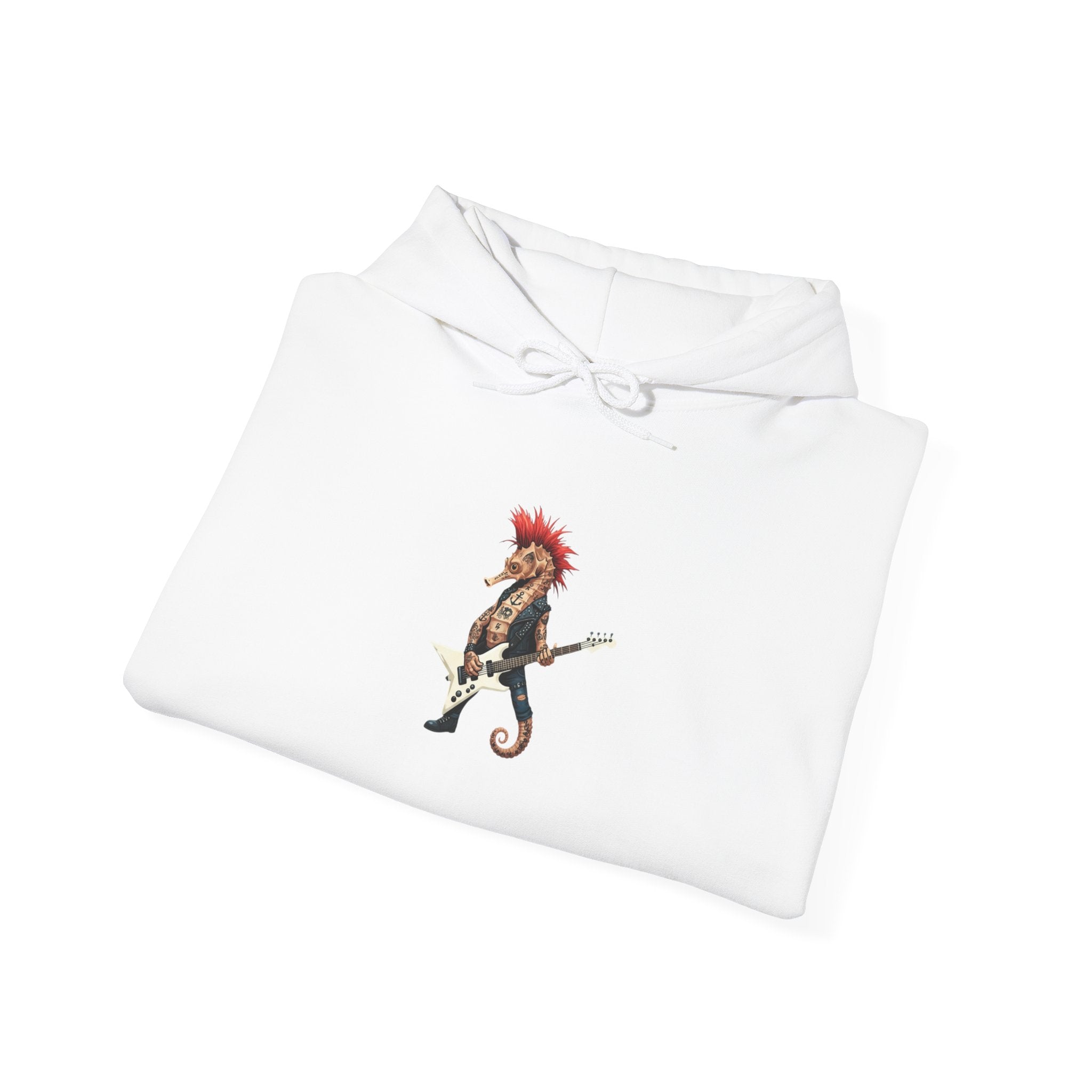Rockstar Seahorse - Graphic Hoodie