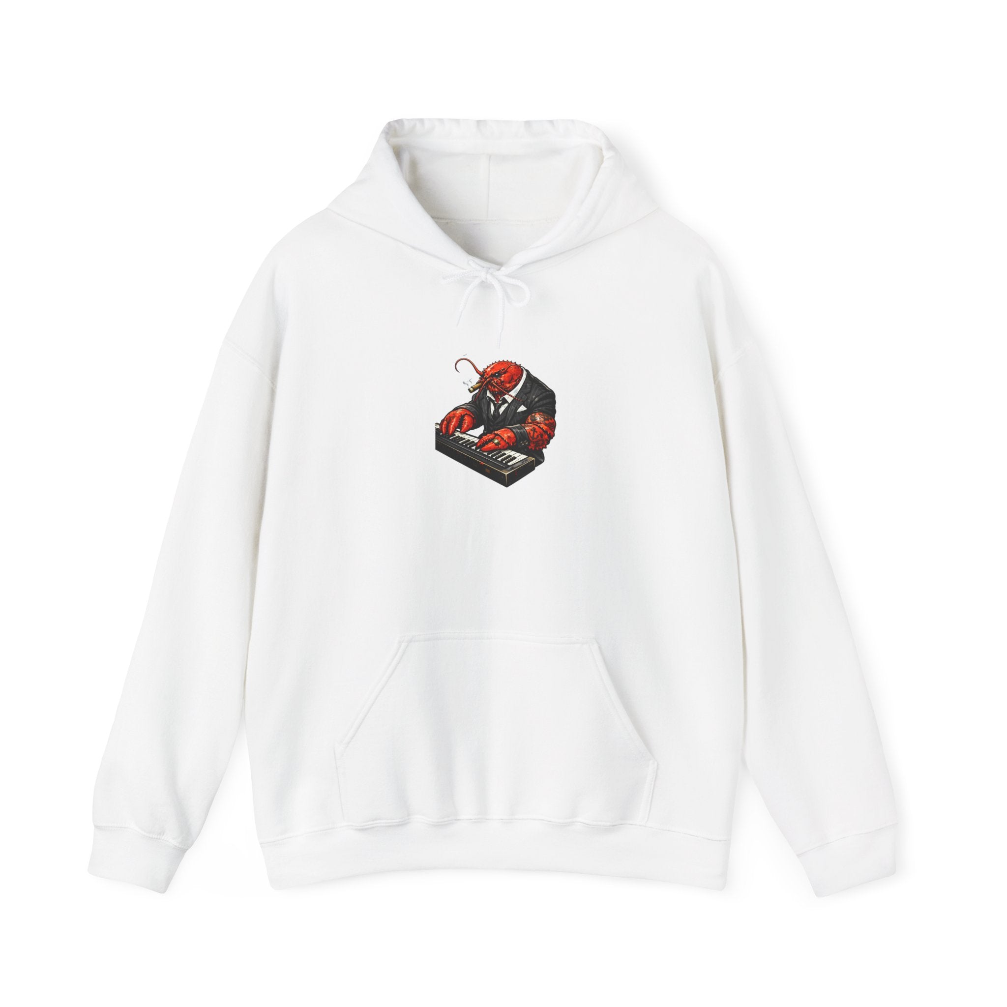 Lobster plays piano too - Graphic Hoodie