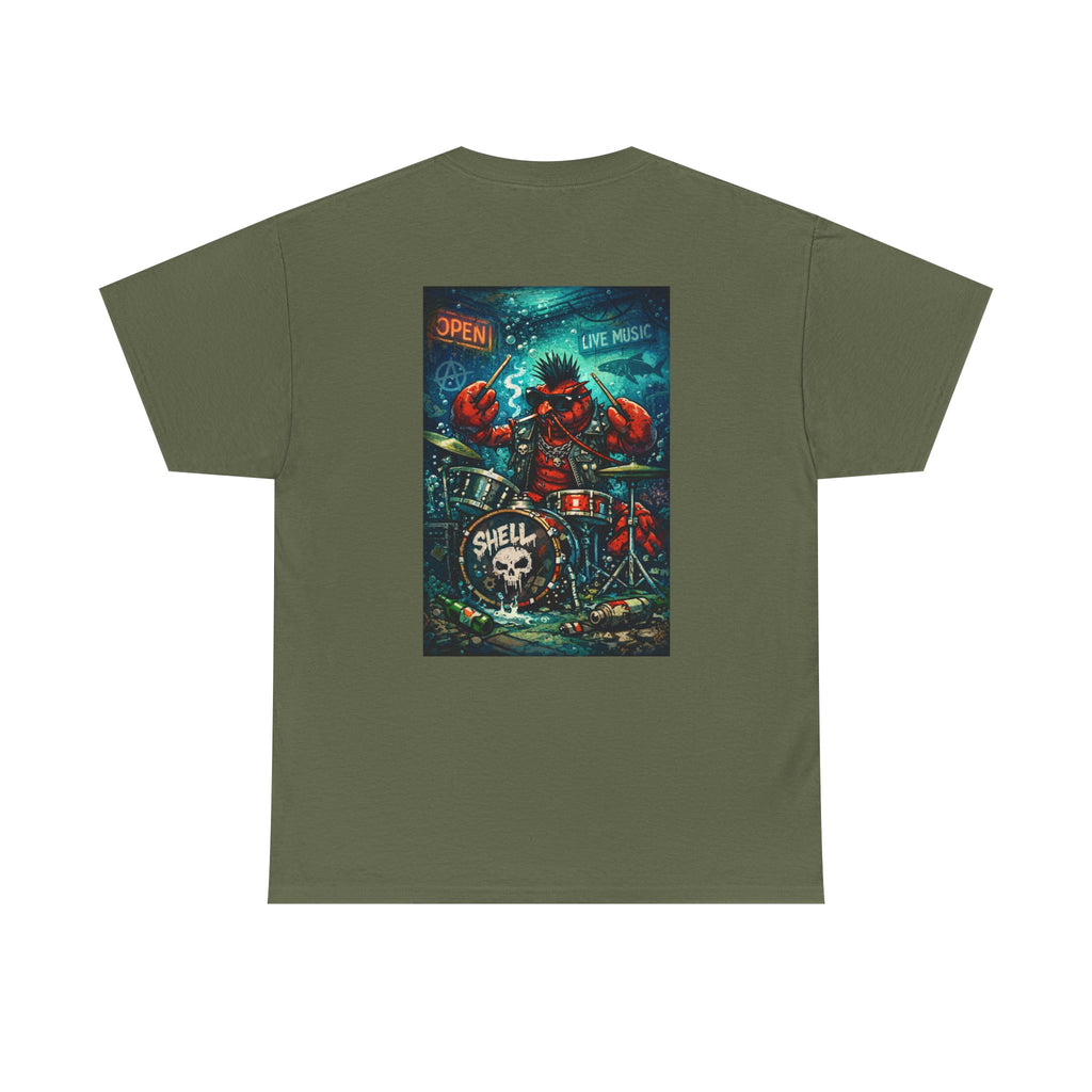 Drummer Lobstar  - Graphic T-Shirt