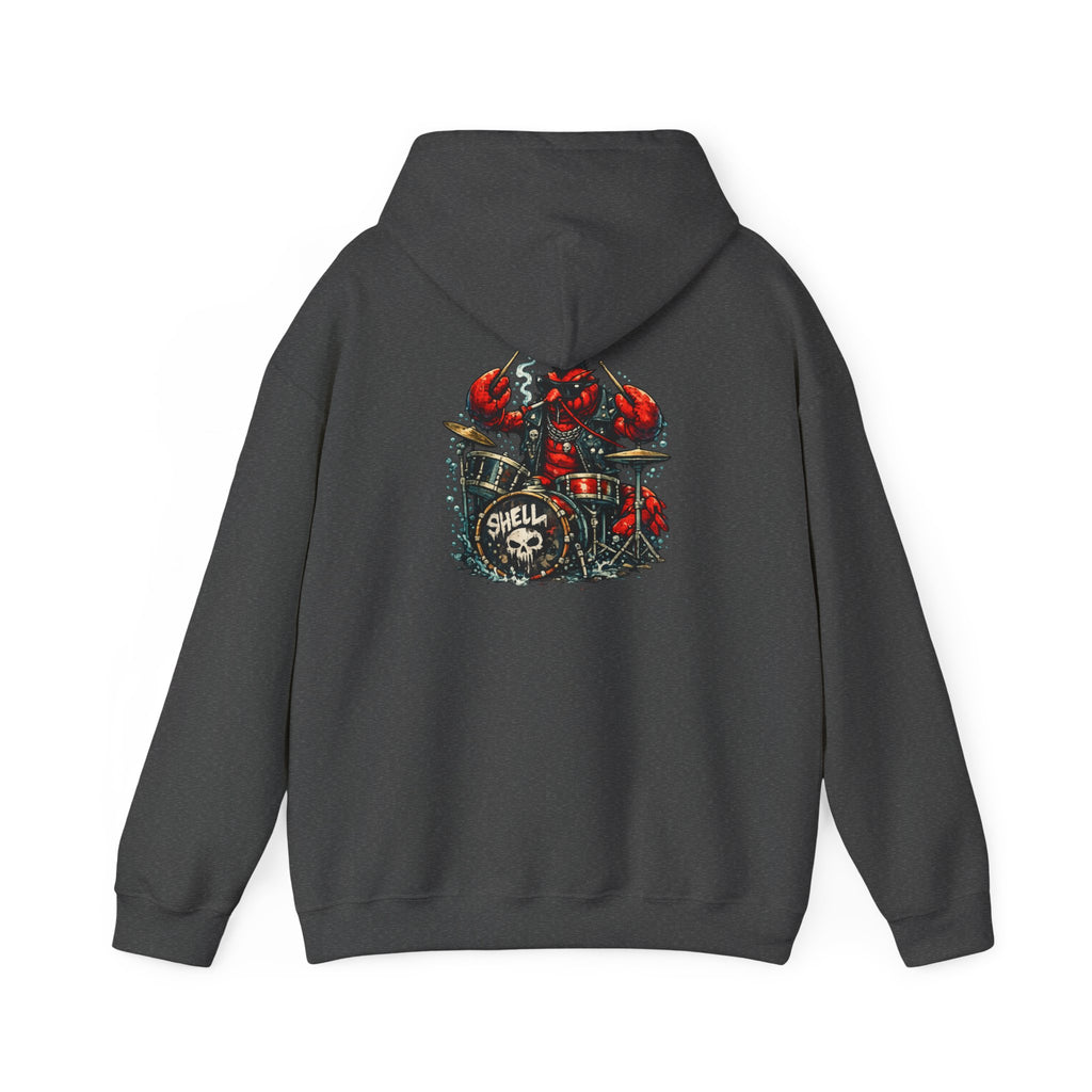 Lobster drums - "Made under pressure. Made below sea level." - Graphic Hoodie