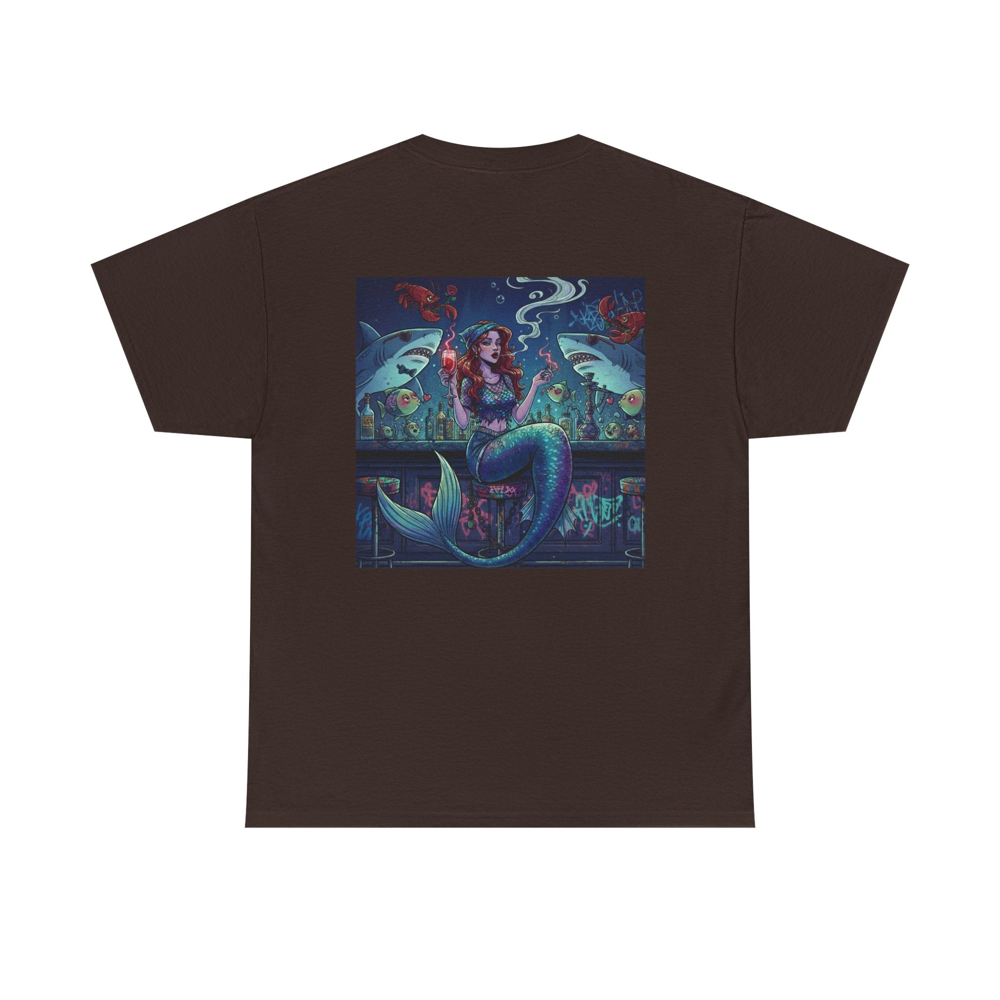Mermaid at the Bar - Graphic T-Shirt