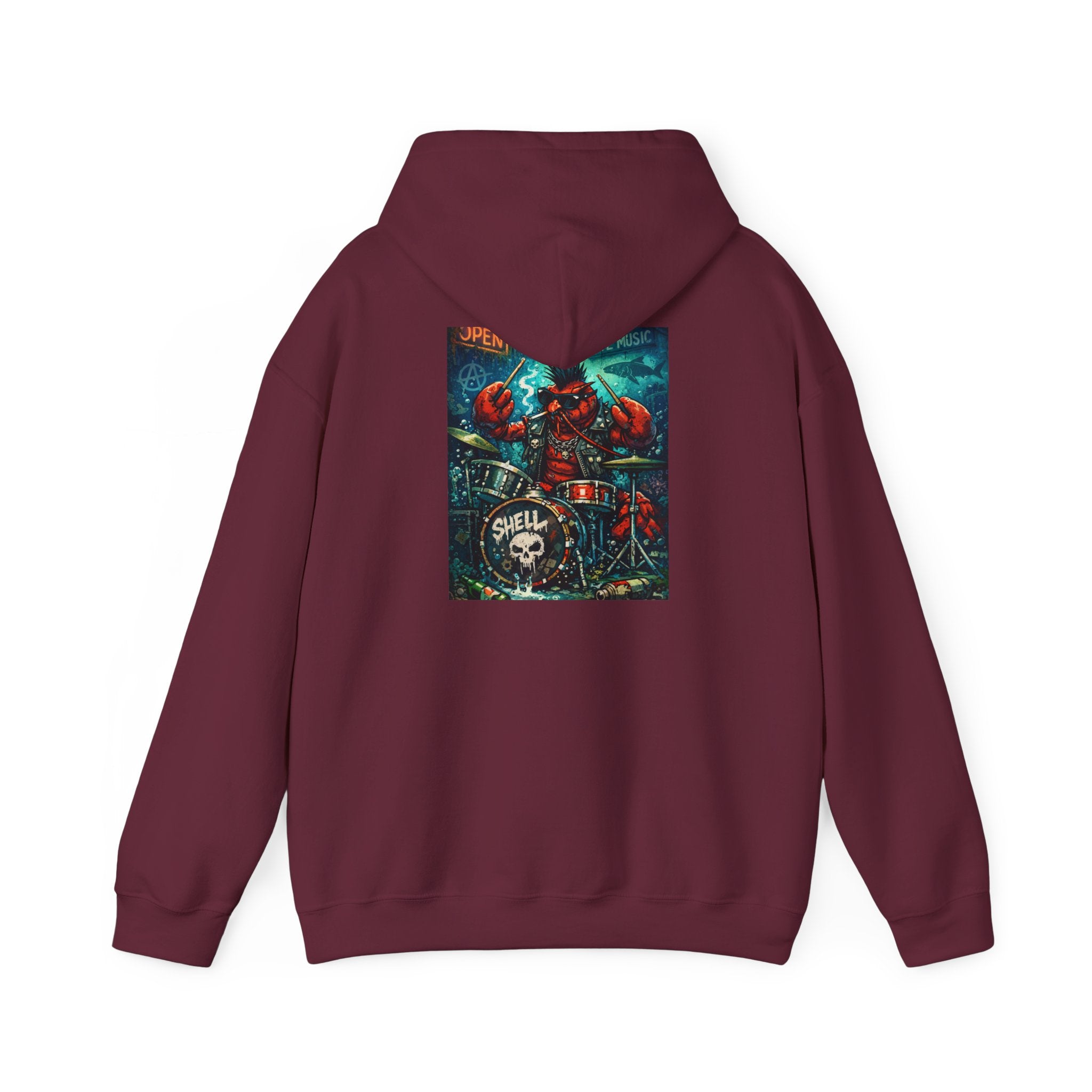 Drummer Lobstar - Graphic Hoodie