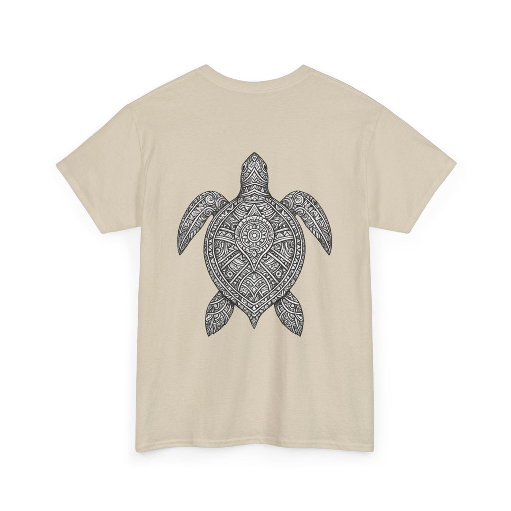 Mandala Turtle - "Let the tide decide" - Graphic T-Shirt