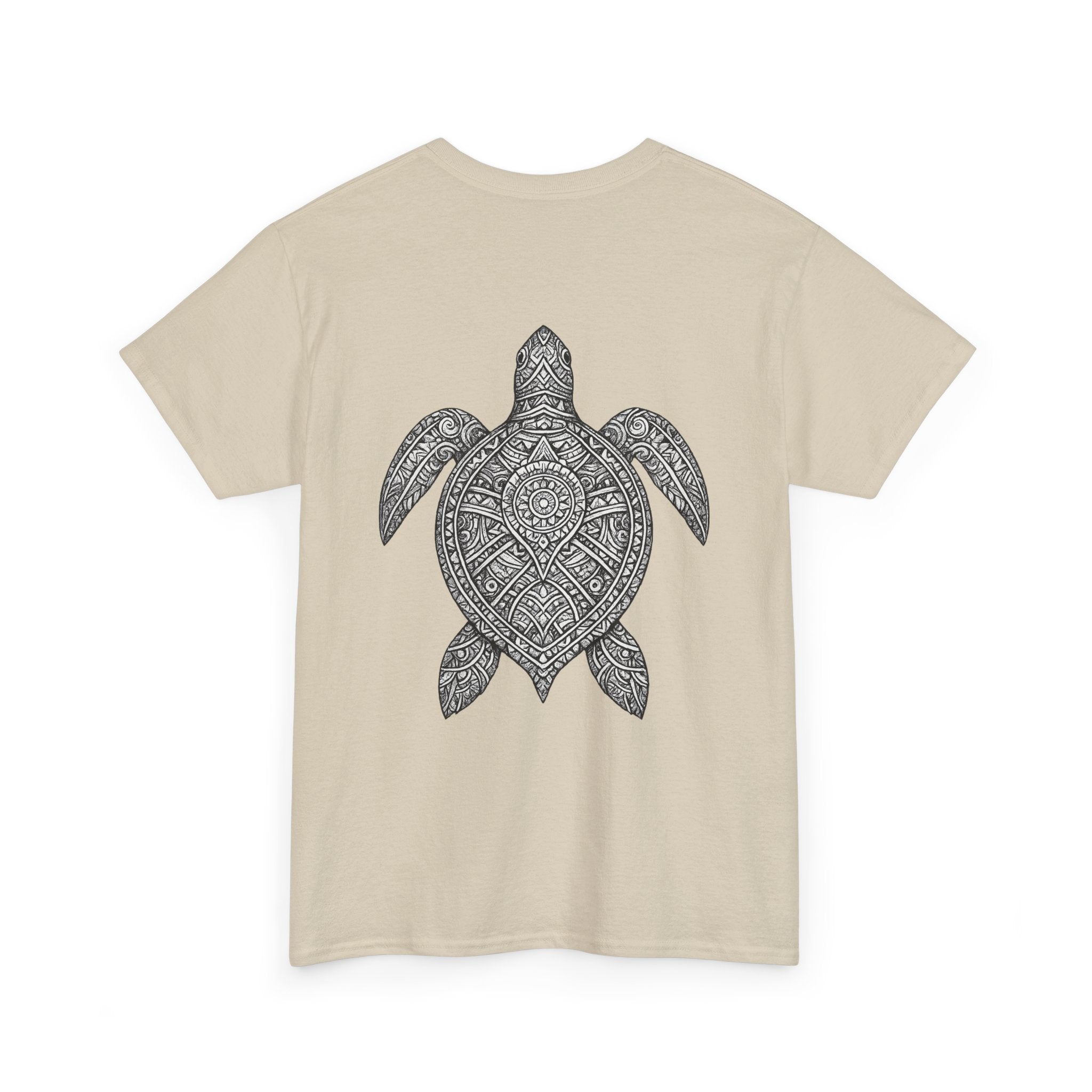Mandala Turtle - "Let the tide decide" - Graphic T-Shirt