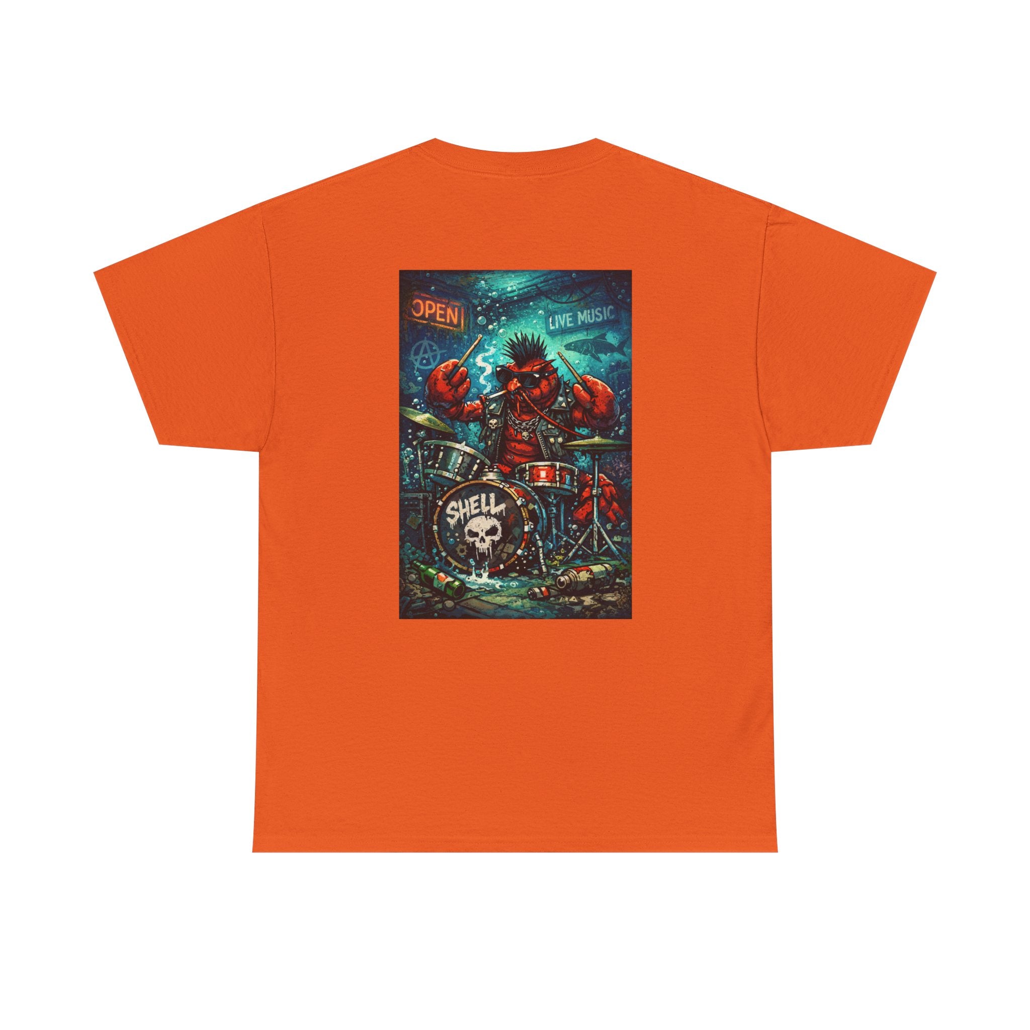 Drummer Lobstar  - Graphic T-Shirt