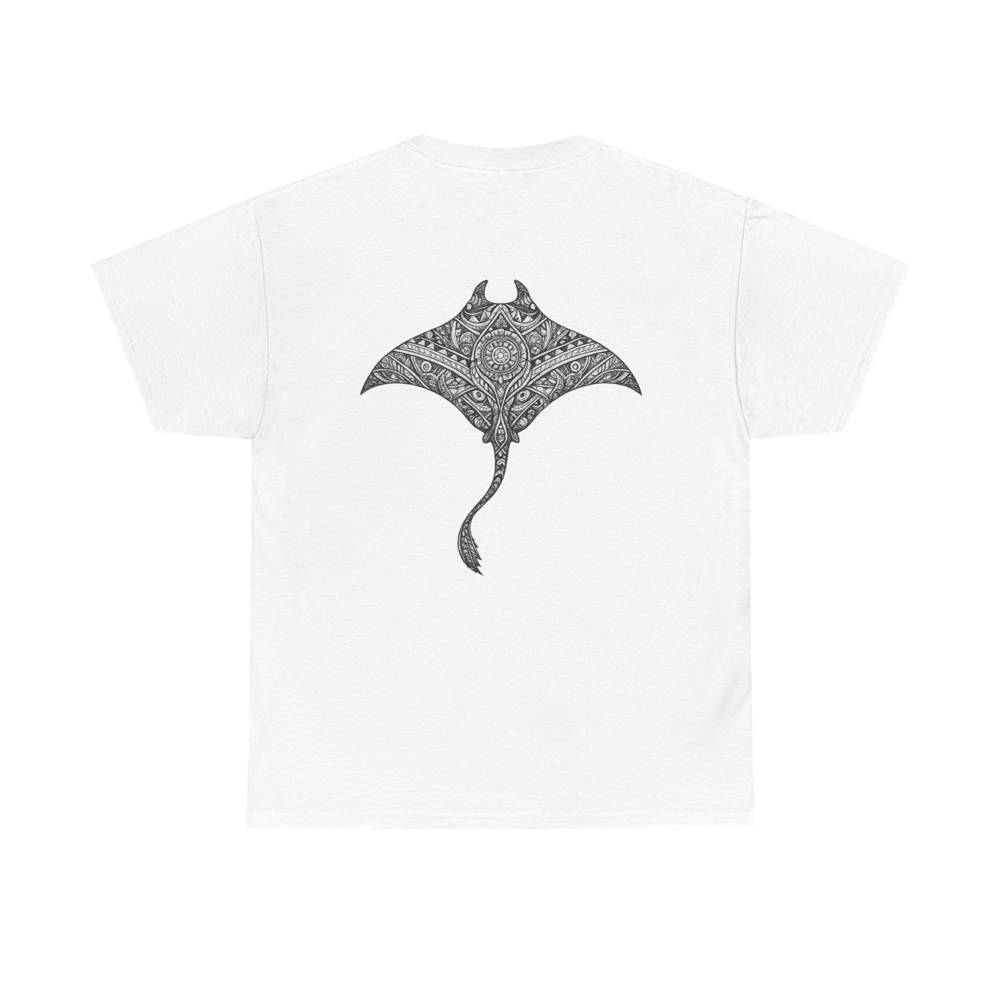 Manta Ray Mandala - "Let the Tide decide" - Graphic T Shirt