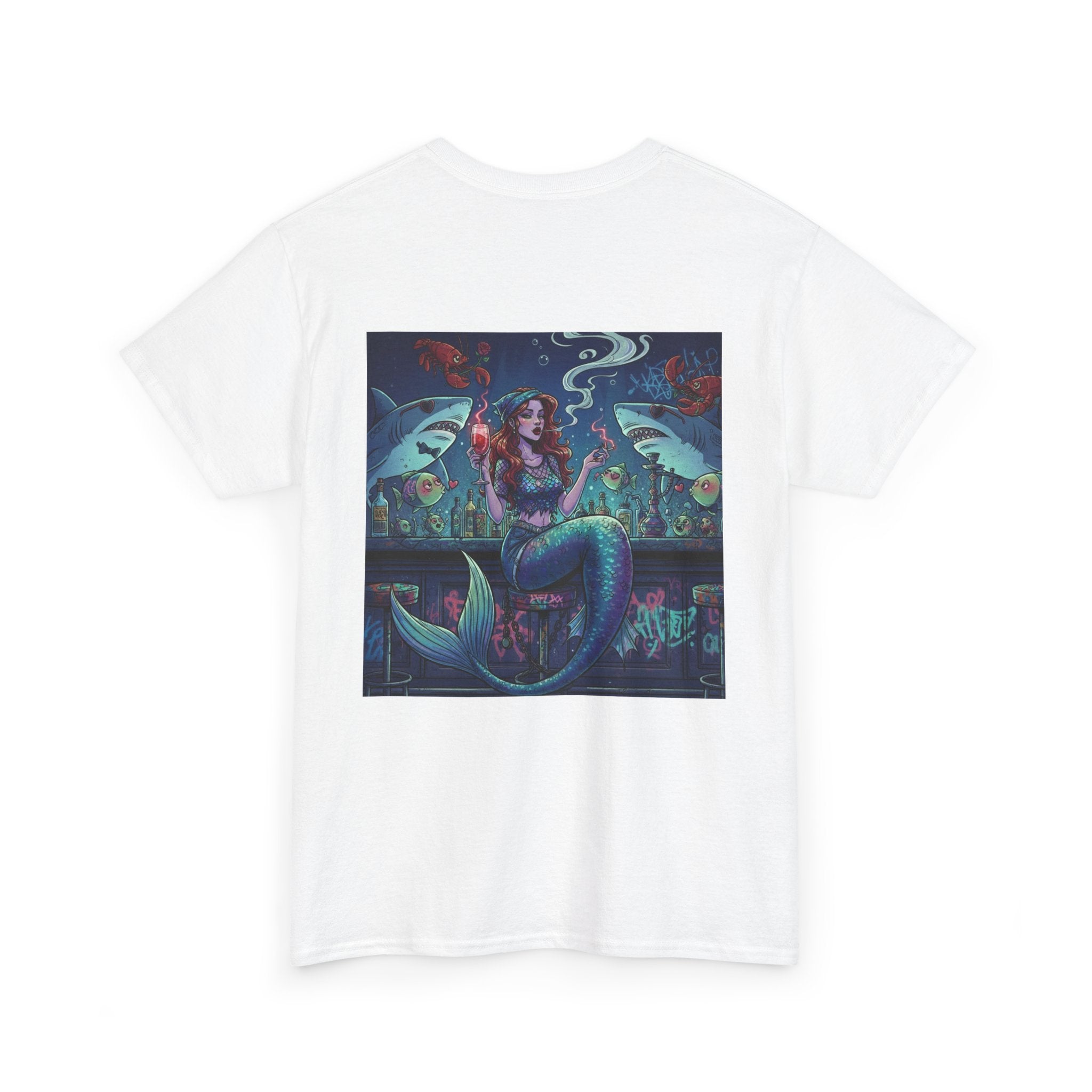 Mermaid at the Bar - Graphic T-Shirt