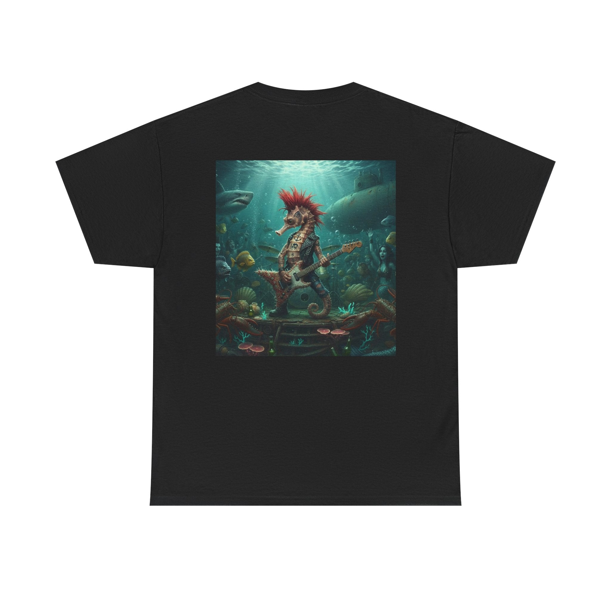 Rockstar Seahorse - Graphic T -Shirt