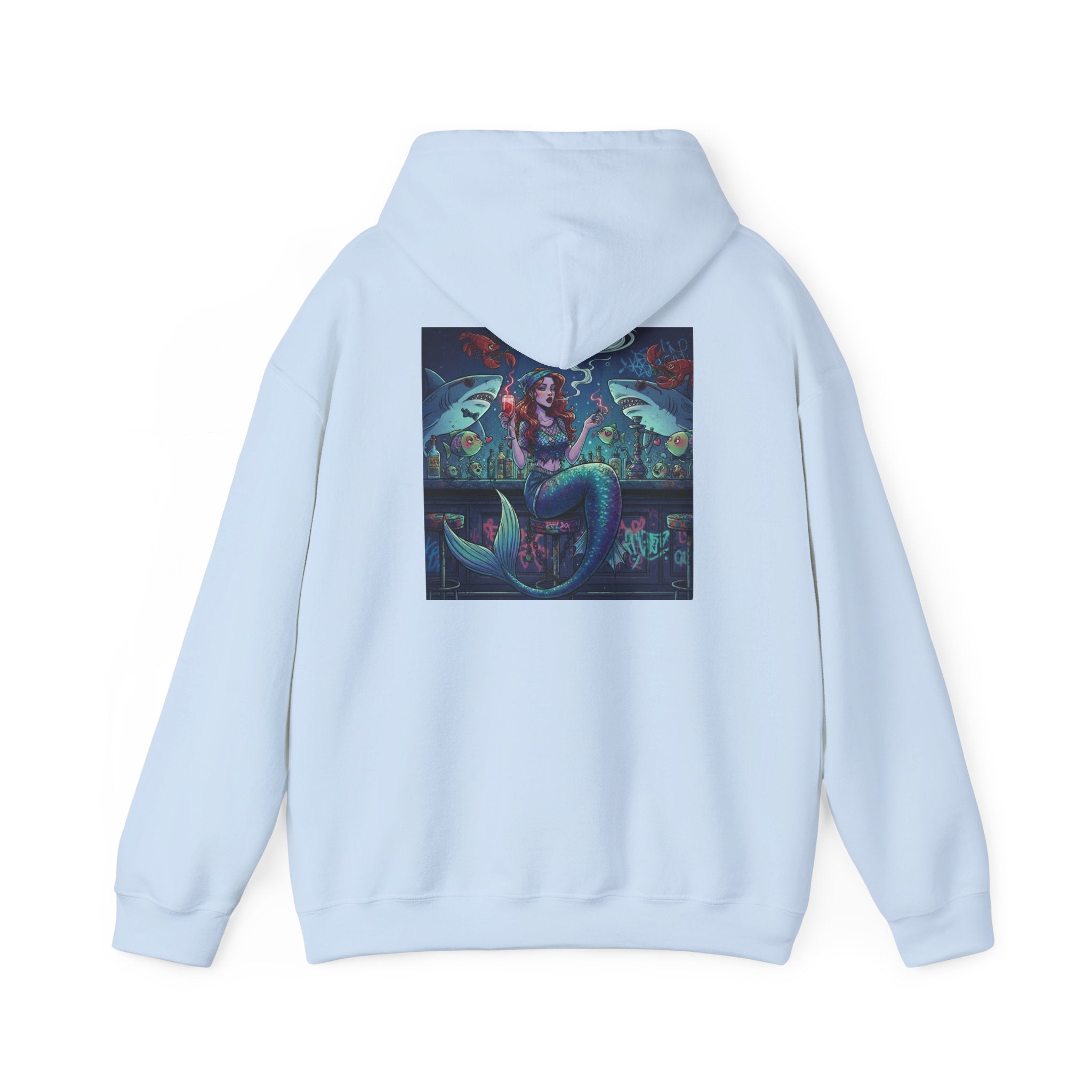 Mermaid at the bar - Graphic hoodie