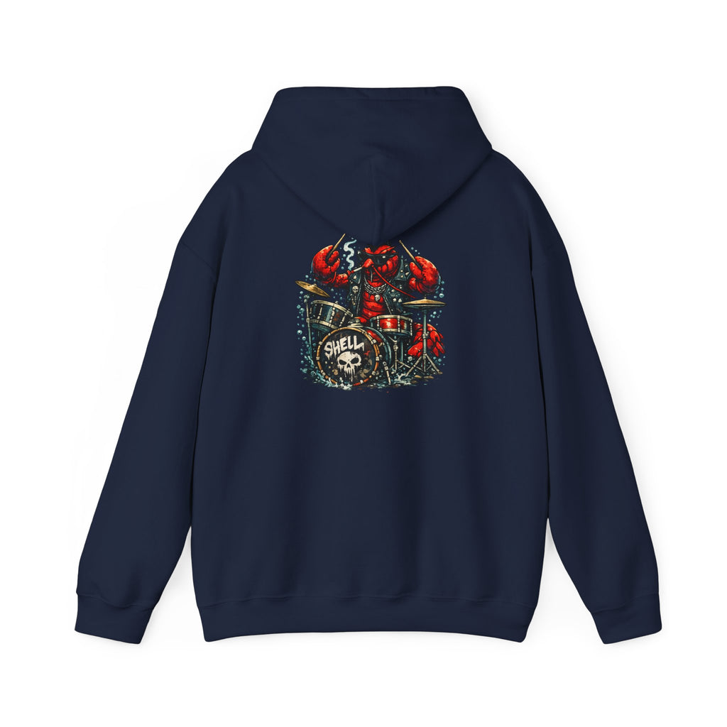 Lobster drums - "Made under pressure. Made below sea level." - Graphic Hoodie