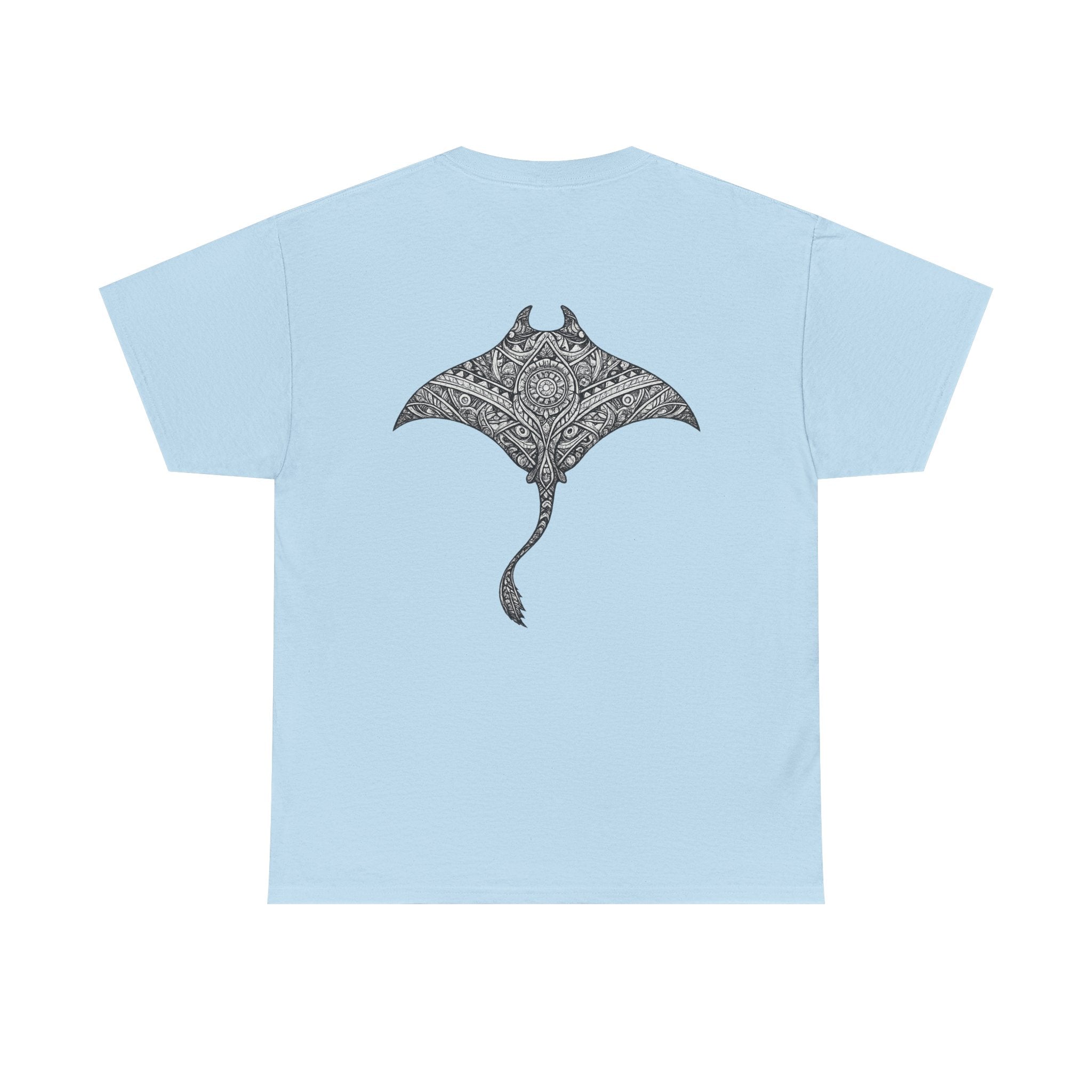 Manta Ray Mandala - "Let the Tide decide" - Graphic T Shirt
