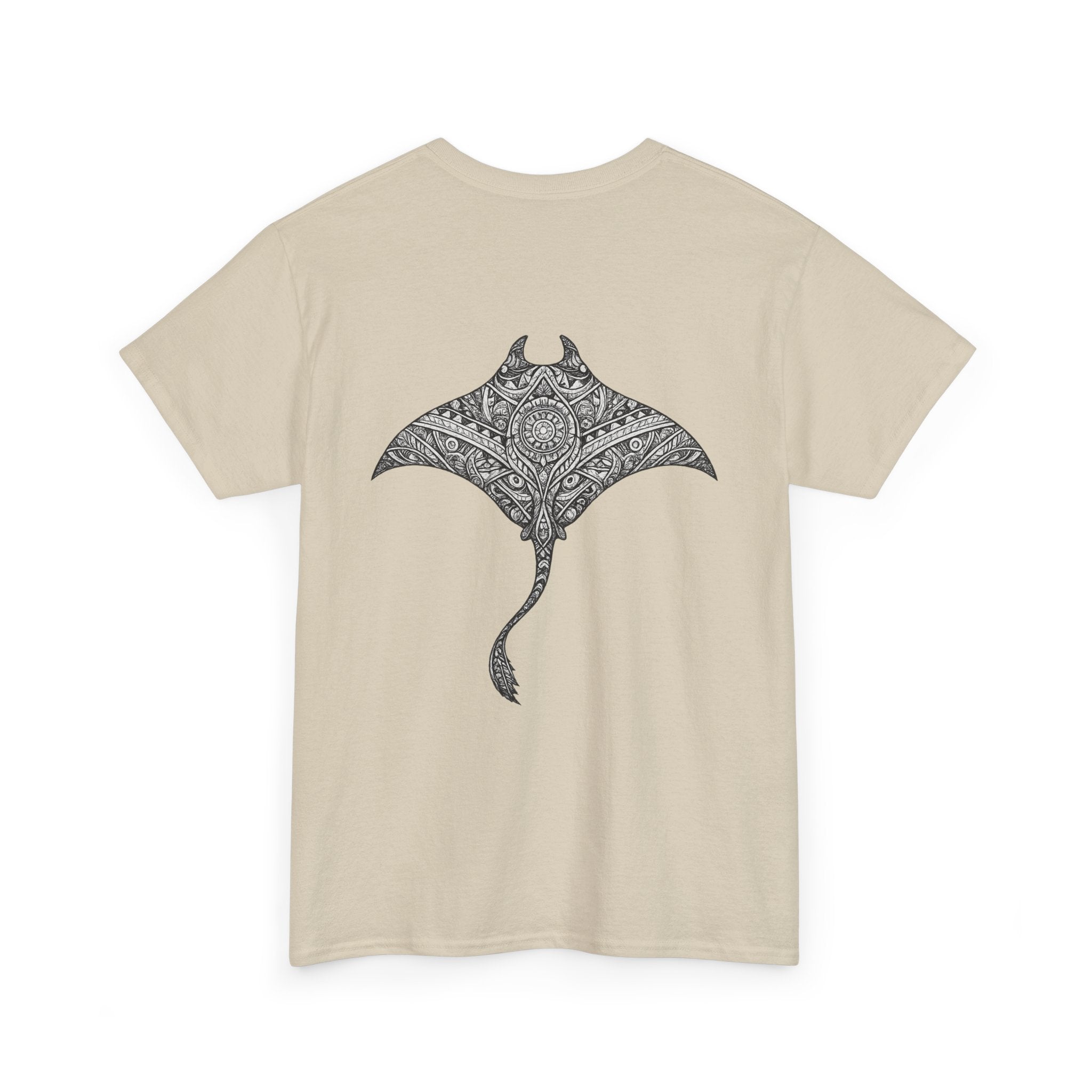 Manta Ray Mandala - "Let the Tide decide" - Graphic T Shirt