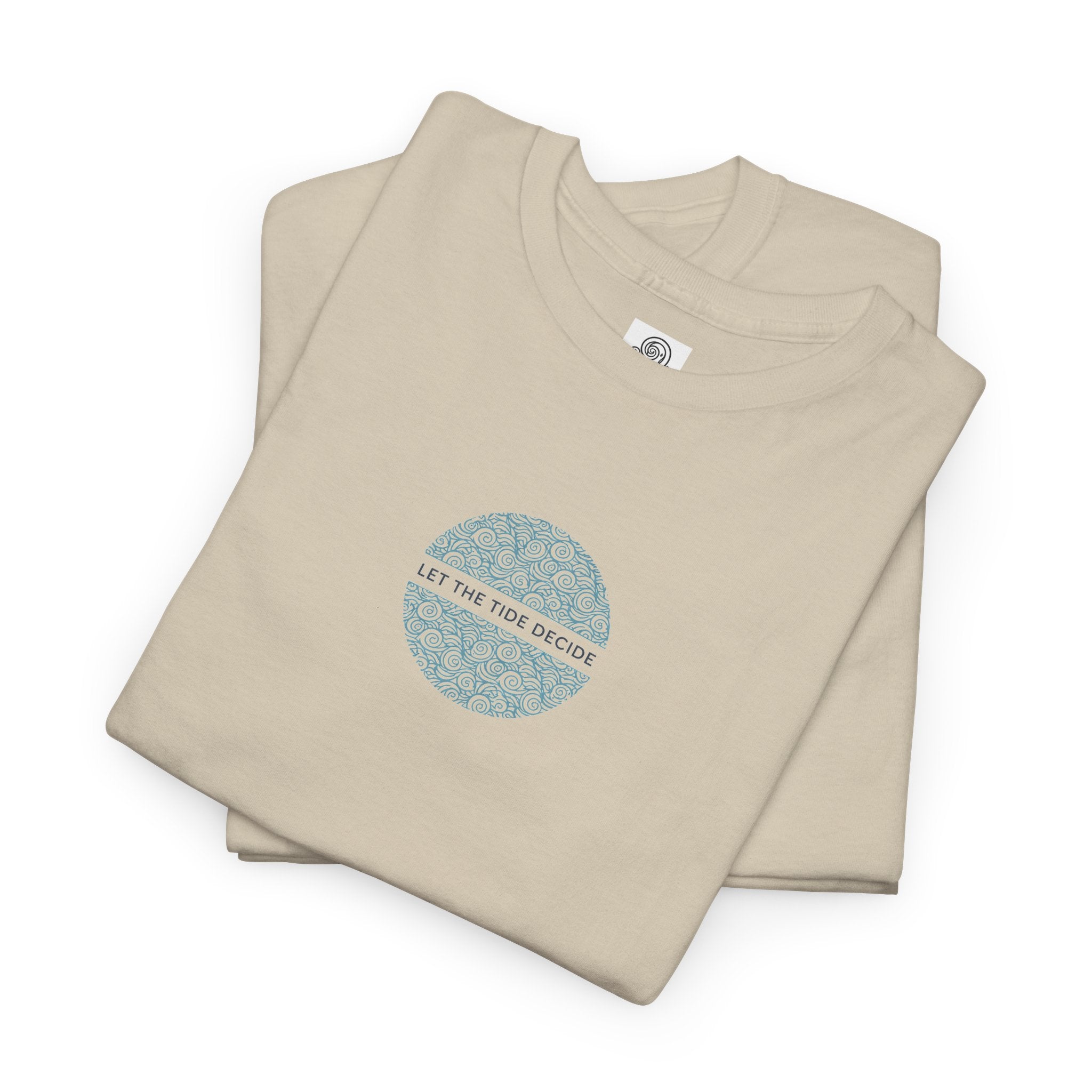 Mandala Turtle - "Let the tide decide" - Graphic T-Shirt